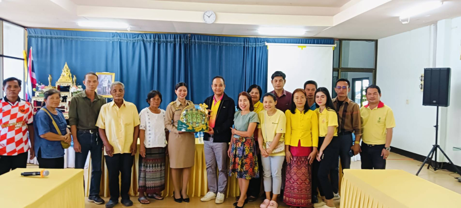 ร่วมต้อนรับ นางสาวพวงเพ็ชร  แก่นท้าว เจ้าพนักงานสาธารณสุขปฏิบัติการ ย้ายมาดำรงตำแหน่ง เจ้าพนักงานสาธารณสุขปฏิบัติการ สำนักปลัดองค์การบริหารส่วนตำบลนาเจริญ